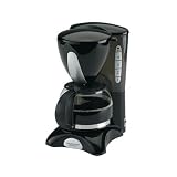 4-Cup Coffee Maker, Black by Continental