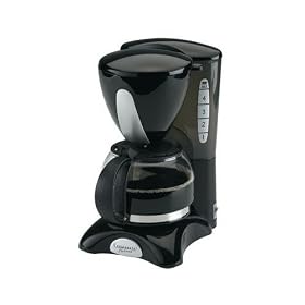 4-Cup Coffee Maker, Black