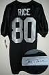 Jerry Rice Signed Auth. Oakland Raiders Jersey