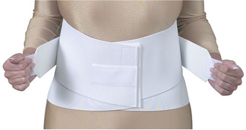 HealthPersonalCare: Duro Med 10 Lumbar/Sacral Belt Flex, White, XX Large