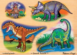 Childrens Toyshop  Toys : Dinosaur Sound Puzzle