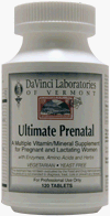 DaVinci Laboratories Ultimate Prenatal - 150 Vegetarian Tablets