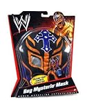 Mattel WWE Wrestling Rey Mysterio Mask Black, Purple Cross & Orange Trim