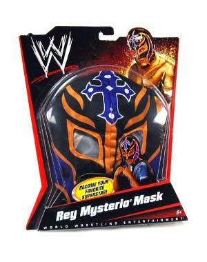 Mattel WWE Wrestling Rey Mysterio Mask Black, Purple Cross & Orange Trim 417SWc%2BUN%2BL Mattel WWE Wrestling Rey Mysterio Mask Black, Purple Cross & Orange Trim