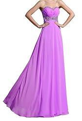 Strapless Chiffon Evening Dress/Bridesmaid Dress/Prom Dress/Party Dress 