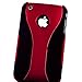 Snap-on Case compatible with Apple iPhone 3G / 3GS, Red / Black Cup Shape