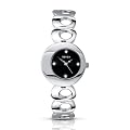Seksy Twilight by Sekonda Black Dial Stainless Steel Bracelet Ladies Watch 4800