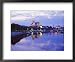 St. Stephen's Cathedral and St. Germain Abbey, Auxerre, Bergundy, France, Europe Collections Framed Art Poster Print by David Hughes, 22x18