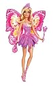 Mattel W2966 - Barbie, Schmetterlingsfee Barbie, Puppe