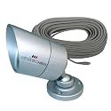 Clover Electronics OC285 CCD Indoor/Outdoor Night Vision Color Security Camera - Small (Silver)