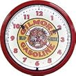 Gilmore Gasoline Gas Neon Wall Clock 20 Inch Spun Aluminum Powder Coated Finish Made In USA 1 Year Warranty New