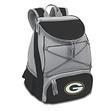 Exclusive By Picnictime Ptx Backpack Cooler/Black-Green Bay Packers (Digital Print)