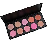 IQ Natural 10 Piece Professional Blush Palette (non Coastal Scents )