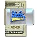UCLA Pewter Money Clip NCAA
