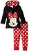 Disney Baby Girls' 2-Piece Minnie Mouse Hoodie and Printed Jogger Set