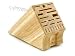 Swivel Base Wood Knife Block, 22 Slot