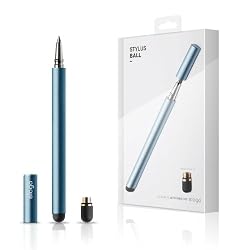 elago Stylus Ball for iPhone 5/4S/3GS, iPad and Galaxy -World First Replaceable Tip (Extra Rubber Tip included) - Jean Indigo