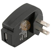 Eforcity USB Travel Charger Adapter for Palm (PalmOne) m500, i705, Tungsten T, W, C, Zire, Zire 71, Treo 600, 650, HP iPAQ 3100, h5555, Jornada 500