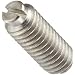 Stainless Steel 303 Set Screw with Spring Ball, Slotted Drive