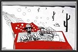 Ralph Steadman Fear and Loathing in Las Vegas 24x36 Wood Framed Poster