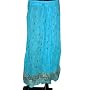 Skirts for Girls-aqua Gypsy Crinkle Skirt Boho Bellydance Skirt 35"