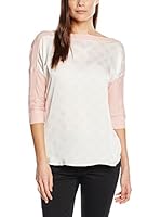 Cortefiel Jersey (Rosa / Crudo)