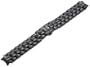 TechnoMarine 1502-INJ MoonSun 15-mm Black Ceramic Bracelet with Push-Button Deployment Clasp