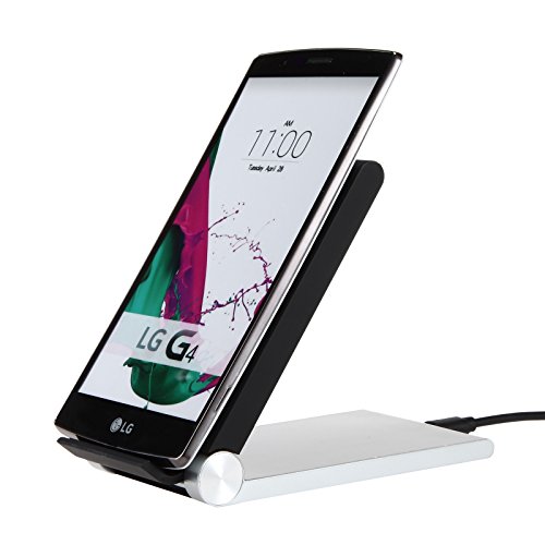 Foldable Wireless Charger, Beeiee® 3-Coils Qi Phone Wireless Charger Stand Pad for Samsung Galaxy S6 / S6 Edge / S7 / S7 Edge, HTC M8, Nokia Lumia 1020, Google Nexus 4 / 5 / 7 (Black)