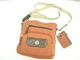 Giani Bernini Nylon Crossbody Handbag Purse ~ Rust In Color