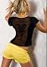 NETZ KURZARM SHIRT EDEL GOTHIC LOOK DANCEWEAR GR. 34-36