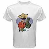 Men's Customized BOYS HALLOWEEN HOLIDAY HOLIDAYS COSTUME 100% Cotton White T-shirt