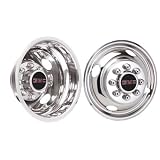 16 General Motors Licensed Stainless Steel Wheel Simulators for 1990 - 2007 GMC 3500... by Jae Enterprises Inc