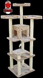 Pet Supplies : 80" Cat Furniture Tree Condo House Scratcher Pet Furniture