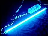 15 Logisys Deluxe Sound Activated Cold Cathode Complete Light Kit with Dual Output Inverter (Blue)