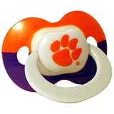 Baby Fanatic Clemson Tigers Pacifier Set of 2