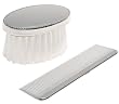 Empire Sterling Oval Beaded Boy's Comb & Brush Set