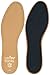 Pedag Royal | Genuine Lambskin Leather Insoles | Made in Germany | Vegetable-Tanned Leather | Activated Carbon for Anti-Odor | Latex Foam Padding | Thin & Absorbent | US Men 14/ EU 47 | Tan