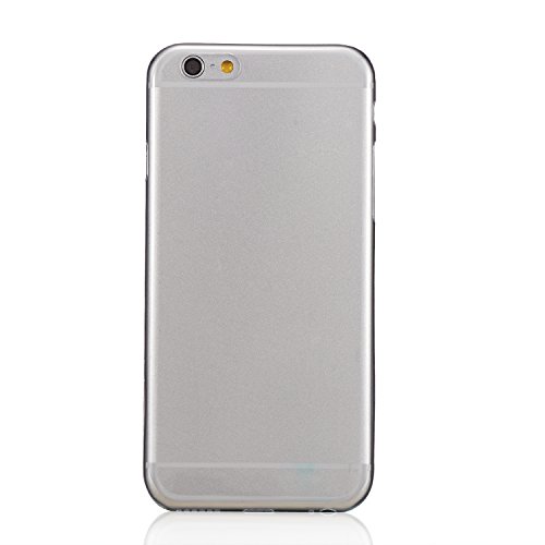 JohncaseÂ® Ultra Slim Cover [ 0.3 mm Super Thin ] , Unique Colorful Clear View Rear Cover Use Import TPU Soft Shell Gloss Skin Summer Style Design with Comprehensive Button Anti-dust Protector and Fits Perfectly for Iphone6 6s (Clear)