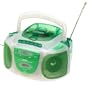 GPX C991CT Green CT CD AM/FM Stereo Cassette Recorder