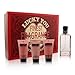 Lucky You by Lucky Brand for Women 4 Piece Set Includes: 3.4 oz Eau de Toilette Spray + 2.5 oz Body Lotion + 2.5 oz Bath and Shower Gel + 2.5 oz Conditioning Shampoo