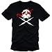 Coole Fun T-Shirts STUNTMAN MIKE t-shirt, schwarz, Grösse: XL