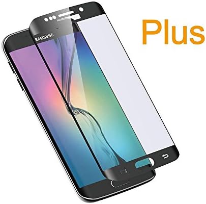 Galaxy S6 Edge Plus Screen Protector, Jotech 3D Full Cover Tempered Glass Explosion Proof 9-H Hardness Screen Protector Film For Galaxy S6 Edge Plus / S6 Edge + [front and back frame ]- 1 X black