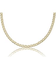 14K Solid Yellow Gold Mariner Link Chain / Necklace 5mm Wide 26" inch Long - Weighing 22.9 Gr.