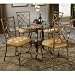Glendale Dining Table (Brown Rust) (30H x 44D)