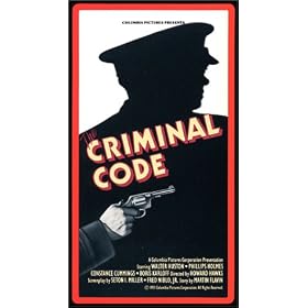 Criminal Code [VHS]