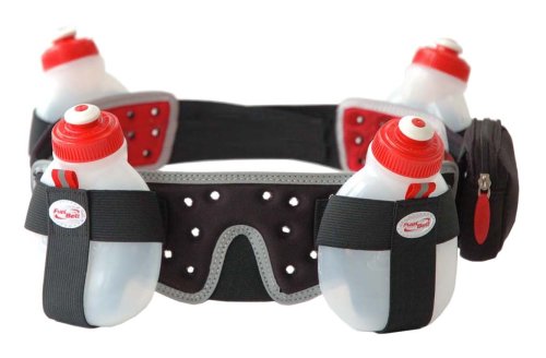 Fuelbelt Helium Belt 4x 8oz Black Large