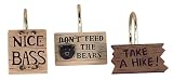 Bacova Guild Happy Camper Shower Curtain Hooks