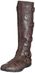 Boras 3296 AMANDA, Damen Stiefel, Braun (chocolate 1095), EU 43