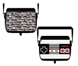 Nintendo Controller Logo Video Game - Men's Black Messenger Shoulder Retro Bag