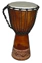 CasaPercussion Djembe, Kuta carving, 10 x 21"